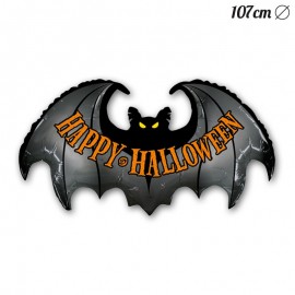 Globo Forma Murcielago Halloween Foil 107 cm