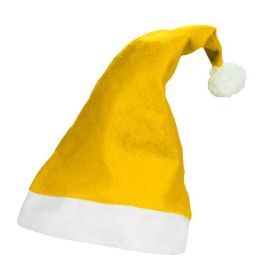 Gorro Pai Natal Amarelo