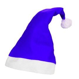 Gorro Papa Noel Azul