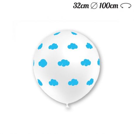 Globos Nubes Redondos 32 cm