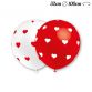 Globos Corazones Cool Redondos 32 cm