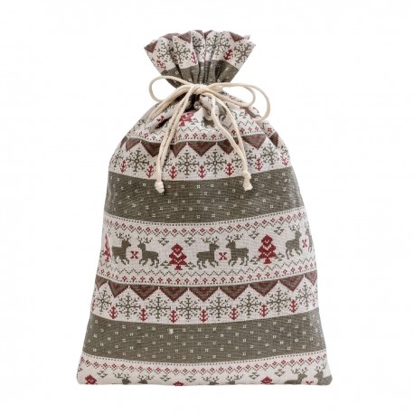Bolsa de Natal com 22x35 cm de fronteira de Natal