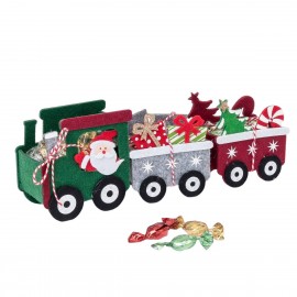Papai Noel sentiu trem com carros de 27 cm