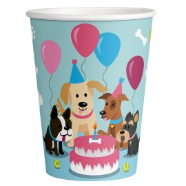 8 Copos Cachorrinhos 266 ml