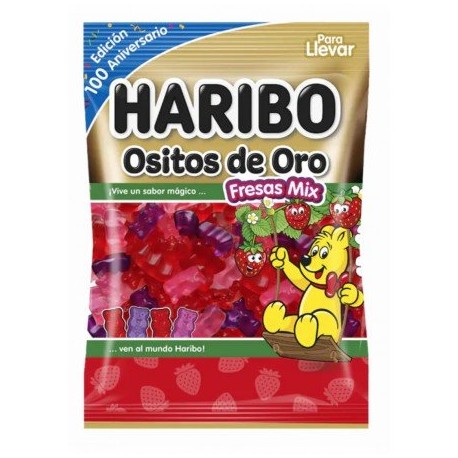 Strawberry Bears Haribo 100 gr