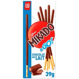 Mikado Choco Milk 24 pacotes de 39 gr