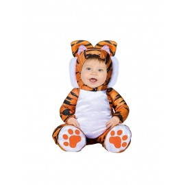 Disfraz de Tigre con Huellas para Bebé