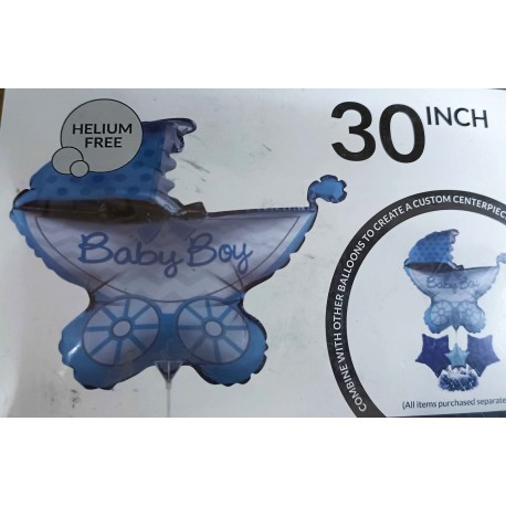 Globo Carrito Baby Boy 76 cm