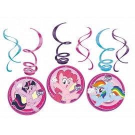 6 Decorativos Pendentes My Little Pony