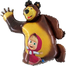 Balão em Forma de Masha e o Urso
