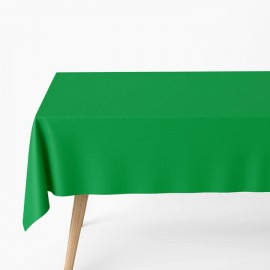 Toalha de Mesa Verde de Plástico