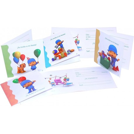 Invitaciones Pocoyo