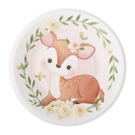 Pratos Bambi Descartáveis