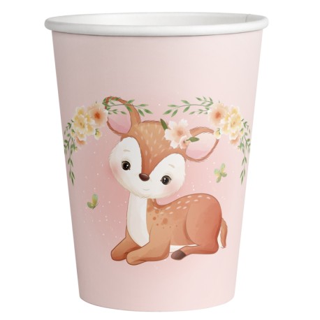 8 Vasos DEER LITTLE ONE