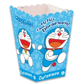 Caixa De Pipocas Doraemon