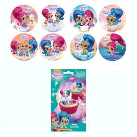 16 Mini Discos Shimmer and Shine