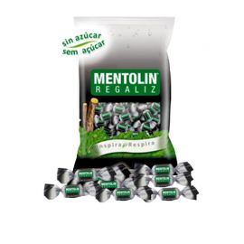 Mentolin de alcaçuz sem açúcar balsâmico 1 kg