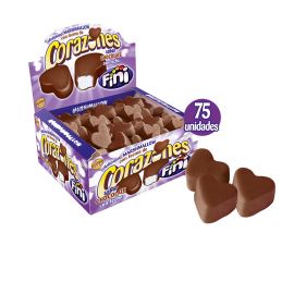 Cores de Choco com leite 75 unidades