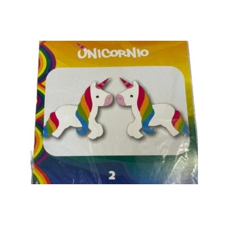 2 Siluetas Unicornio