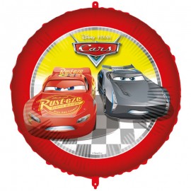 Balão Cars 3 Happy Birthday Papel
