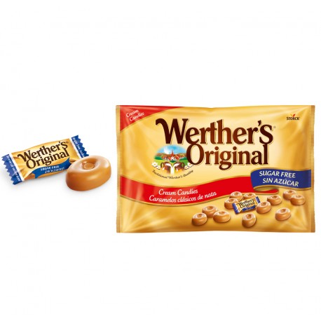 Caramelos Werther é Original Sem Açúcar 1 kg
