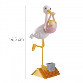 Figura Baptizo Storks Girl 14 cm