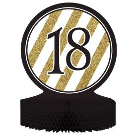 Centro de Mesa 18 Negro y Ouro