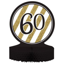 Centro de Mesa 60 Negro y Ouro