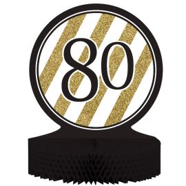 Centro de Mesa 80 Negro y Ouro