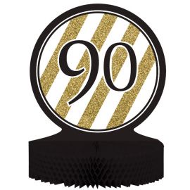 Centro de Mesa 90 Negro y Ouro