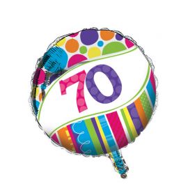 70 Listras Balão E Pontos 45 Cm