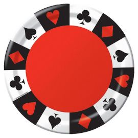 8 Platos Casino 23 cm