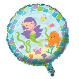 Balão Sereia de Foil