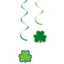 5 Decorativos Pendentes Saint Patrick's Day Papel