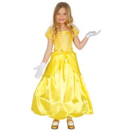 Disfraz Princesa de Cuento Niña Amarillo