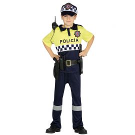 Disfraz Oficial Policia Local para Niño