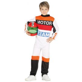 Disfraz Piloto de Motos Circuito para Niño