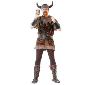 Fato Homem Vikingo Vestido Veludo