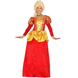 Disfraz de Condesa Rojo con Enagua