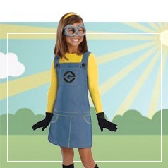 Trajes de minions infantis