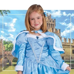 Trajes da Cinderela para menina