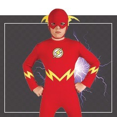 Trajes infantis flash