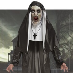 Trajes de freira de Halloween