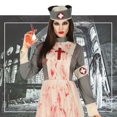 Trajes de enfermagem de Halloween