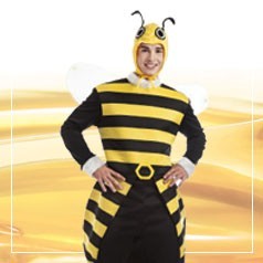 traje de abelha adulta