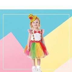 Trajes malabaristas para menina