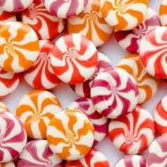 Doces coloridos