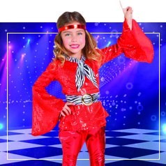 Trajes de discoteca de menina