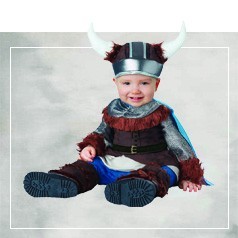 Trajes de bebê viking