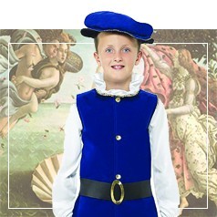 Trajes renascentistas para crianças